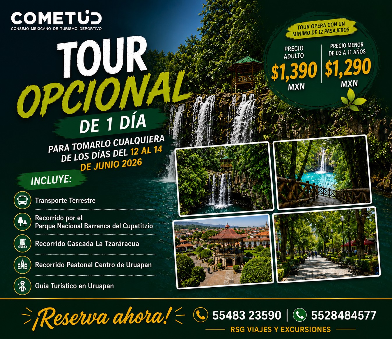 Copa Nacional Federada – Tour Opcional